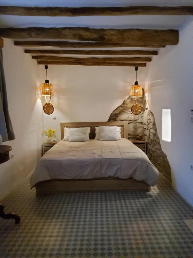 Romantic Sunset Cycladic House In Sotires Moni Christou Dasous Exterior foto