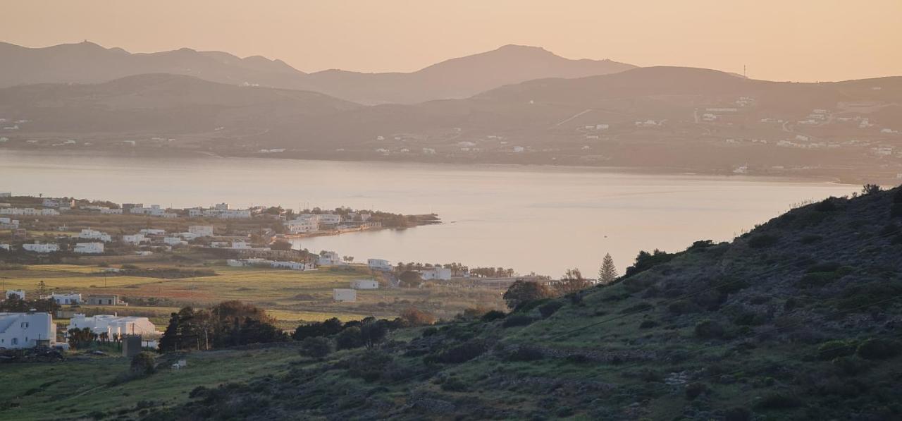 Romantic Sunset Cycladic House In Sotires Moni Christou Dasous Exterior foto